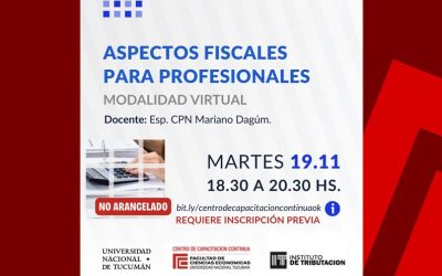 Aspectos Fiscales para Profesionales