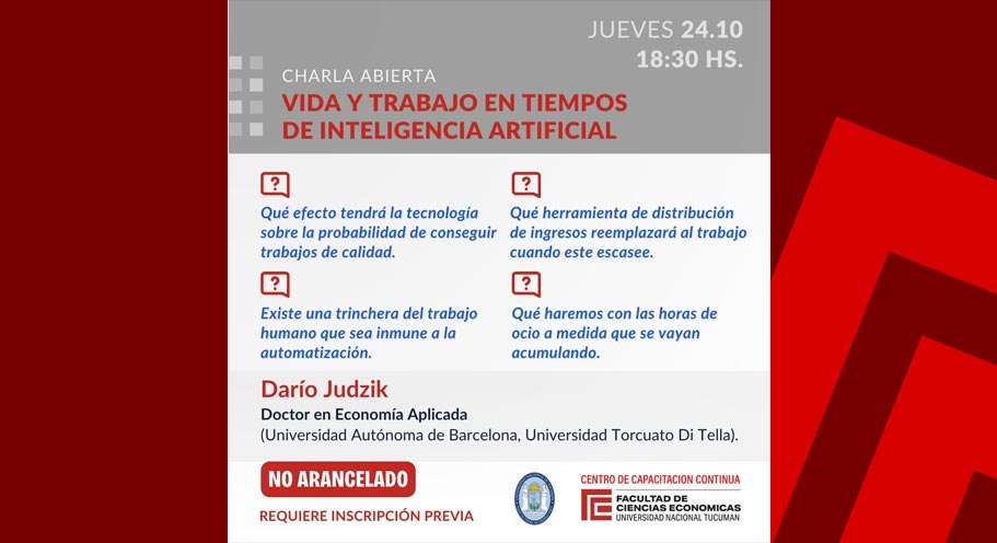 Vida y trabajo en tiempos de Inteligencia Artificial