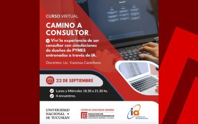 Camino a Consultor: Viví la experiencia de ser consultor con simulaciones de dueños de pymes entrenados a través de IA