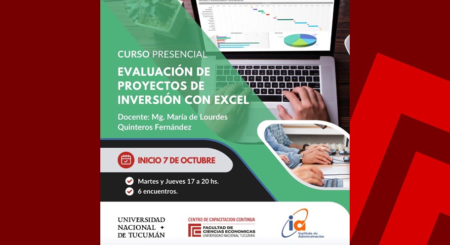 Evaluación de proyectos de inversión con Excel