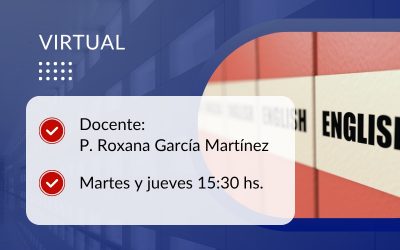 Inglés A2 – Nivel Inicial | Fecha de Inicio: Martes 7 de Abril.