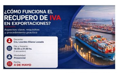 Recupero de IVA por exportación | Fecha Lunes 4 de Mayo