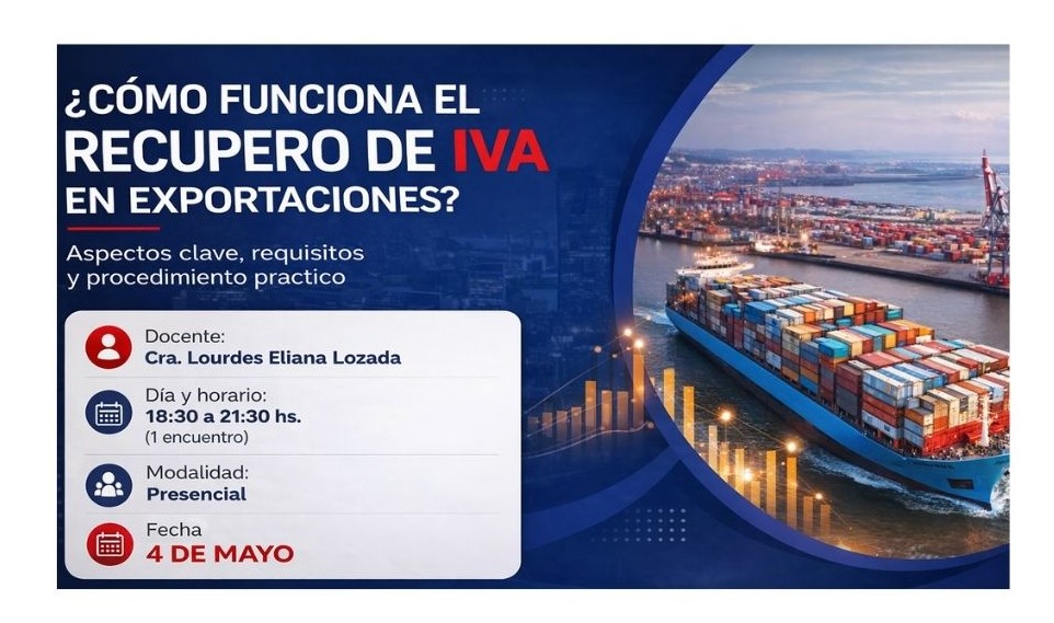 Recupero de IVA por exportación | Fecha Lunes 4 de Mayo