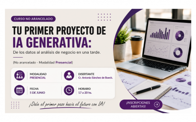 Tu primer Proyecto de IA generativa: De los datos al análisis de negocio | Fecha Viernes 5 de Junio