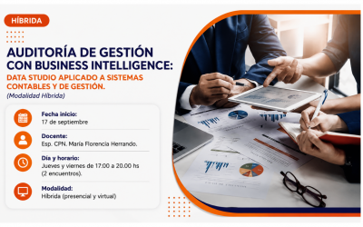 Auditoría de Gestión con Business Intelligence | Fecha de Inicio: Jueves 17 de Septiembre