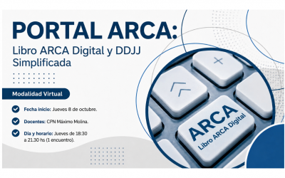 Portal IVA – Libro IVA digital y DDJJ simplificada | Jueves 08 de Octubre.