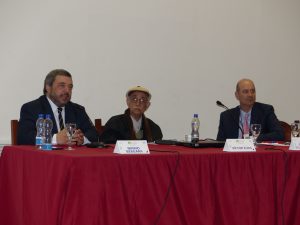 Mario Bergara, Federico Sturzenegger y Víctor Elías