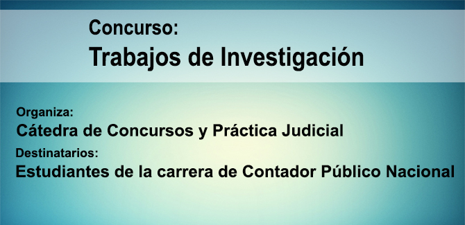 Trabajos de investigacion de alumnos de la carrera de Contador Público  serán premiados | Facultad de Ciencias Económicas - Universidad Nacional de  Tucumán