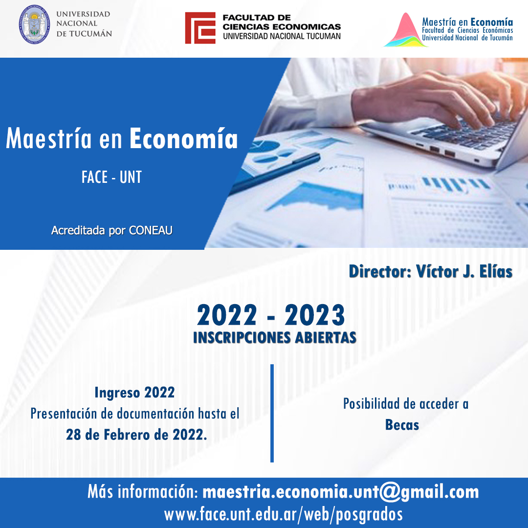 Están abiertas las inscripciones para la nueva cohorte de la Maestría ...