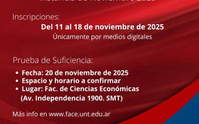 Prueba de Suficiencia – Instancia de Noviembre de 2025