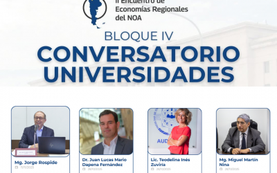 Nuestra Facultad participó en el Segundo Encuentro de Economías Regionales del NOA