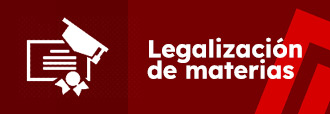 Legalizacion de materias