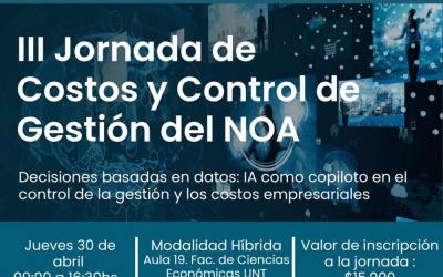 III Jornada de Costos y Control de Gestión del NOA