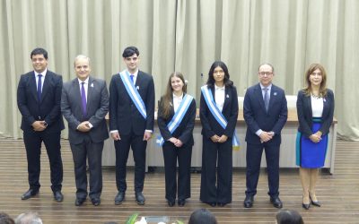 Nuestra Facultad designó nuevos abanderados y escolta