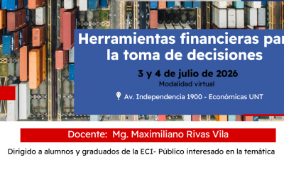 Taller abierto de posgrado “Herramientas financieras para la toma de decisiones”
