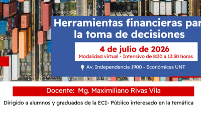 Taller abierto de posgrado “Herramientas financieras para la toma de decisiones”
