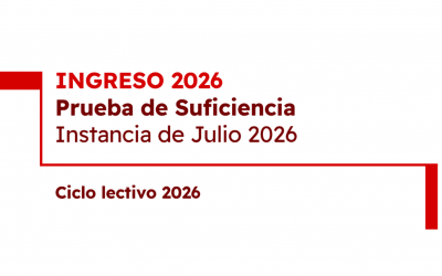 Prueba de Suficiencia: Instancia de Julio 2026