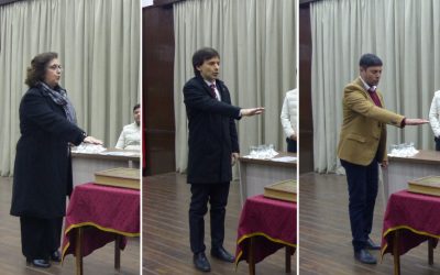 Los tres subsecretarios renovaron su compromiso con nuestra Facultad