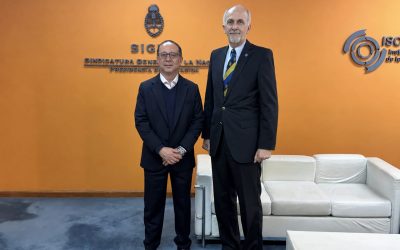 Visita institucional del decano Mg. Jorge Rospide a la SIGEN y la AGN